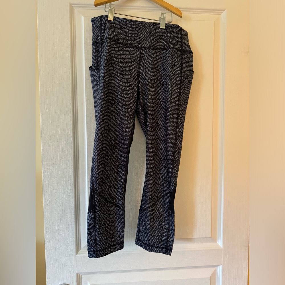Lululemon Seawheeze special edition crops